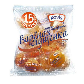Мини-маффины Kovis 470г варен/сгущенка Мини-маффины Kovis 470г варен/сгущенка
